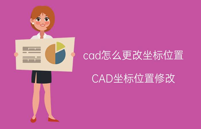 cad怎么更改坐标位置 CAD坐标位置修改